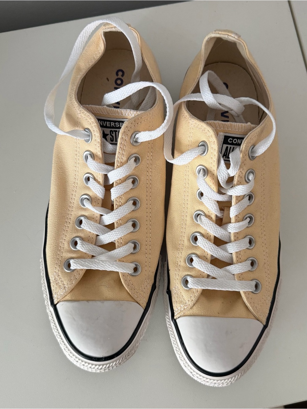 Converse Chuck Taylor All Star Low Top Sneakers - Light Yellow